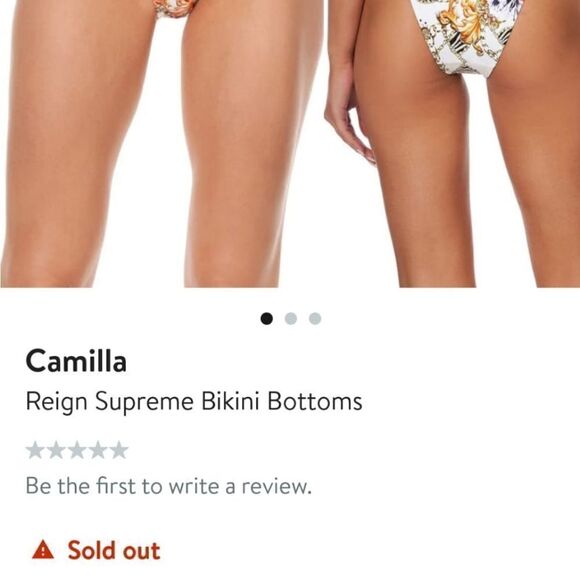 Camilla Multicolor Reign Supreme Bikini Bottoms - Picture 4 of 4